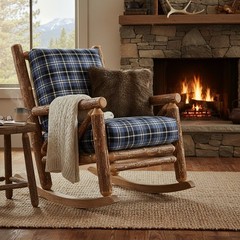Clark Modern Tartan Fabric Poly Viscose Wool Free – Multiple Sizes Available
