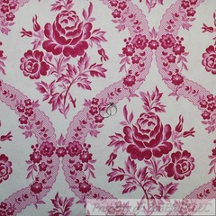 BonEful Fabric FQ Cotton Quilt Pink Black White B&W Soccer Ball Stripe Girl Mask
