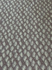 1 1/2 Yards PARKER & JULES TREES II 100% Oyster Linen Fabric