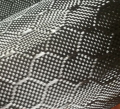 1PC 3K 240gsm Real Carbon Fiber Cloth Fabric Hexagonal Jacquard Weave 50cm*200cm