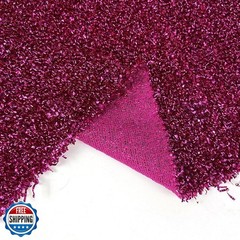 YYCRAFT Sparkling Tinsel Lurex Fabric by The Yard Stretch Metalli