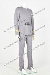 Spock Costume for Star Trek The Motion Picture Cosplay Jacket Suit Uniform Gray