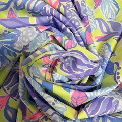 Lilly Pulitzer Cotton Poplin Fabric Dew Drop Stay Fly 36″ x 57″