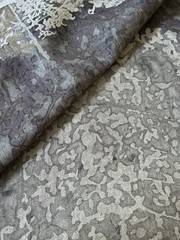 ZOFFANY CURTAIN FABRIC DESIGN Belvoir 5 1/2 Yards MINERAL