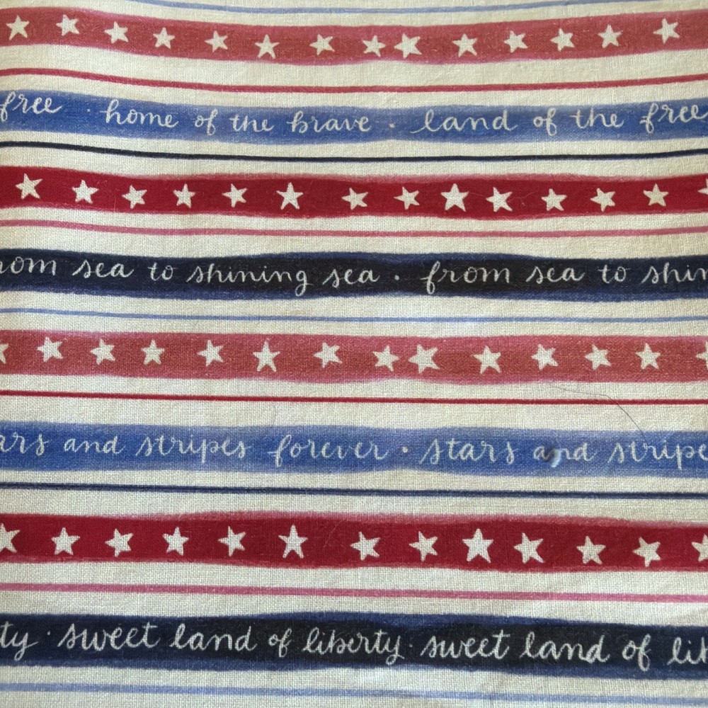 36” Of Cotton Land Of Free (640)
