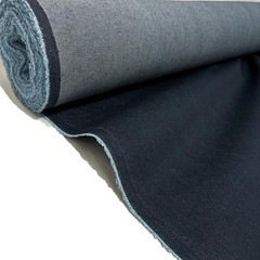 1 Yard 9 oz Gray Black Denim Fabric Sewing MediumWeight Jean 60×36 Inch