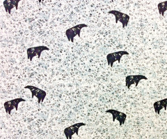 RPCHB127c CHARLEY HARPER Montana Ranch Bear Chuckwagon Frontier Cotton Fabric
