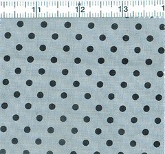 SOFT POLYCOTTON BABY CHILD CLOTH DRESS FABRIC 4MM POLKA DOT DOTTY 25 VARIES 44′