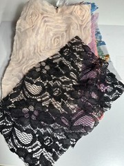 10 pc flip junk journal lace 8.5 by 5.5″ cutters, snippets , variety