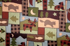 60 INCH WIDE TWILL NORTHWOODS FROM CONCORD FABRICS – 100% COTTON FABRIC