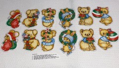Vintage Santa’s Helper Fabric Panel Pre cut Dolls Christmas Ornaments Cut & Sew