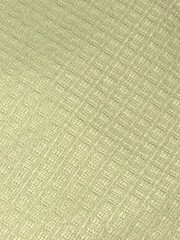 Vintage 70s Double Knit Waffle Weave Fabric, Lime Greens 58×64 Inches