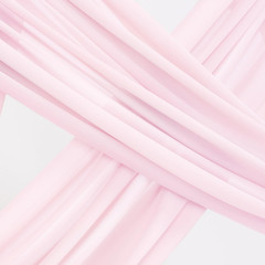 Wedding Arch Draping Fabric 1 Panel 29″ x 19Ft Blush Pink Sheer Chiffon Curtain
