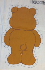 Vintage Care Bears~Cut & Sew~Stuffed Toy~Fabric Panel~Birthday & Tenderheart