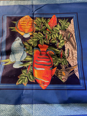 Pillow Panel Fabric Cranston VIP Tropical Fish 1/2 Yard or 2 Squares