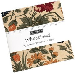 Wheatland Moda Charm Pack 42 100% Cotton 5″ Precut Fabric Squares