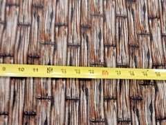 American Honor Wood grain Oak Mohagnay Blank Cotton fabric #8340 NICE