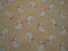 LOT OF 3 PIECES OF COTTON QUILTING FABRIC Blue Plants PURPLE RHINOS Pink Ducks