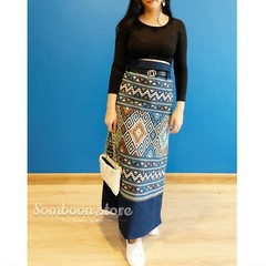 Lovely handwoven fabric ,Thai traditional fabric, Thai sarong, Tailue textile