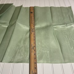 SILK Light Green, FABRIC 6 Yards x 22 Inches Wide or 216 Inches x 22 Wide