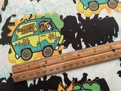 Fabric Scooby Doo Bus By Camelot Fabric 15” X 92” 102