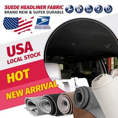 Headliner Material Suede Fabric Foam Backing For Automotive Roof lining Replace