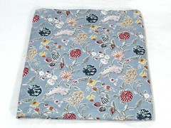 Indian Grey Floral Printed Cotton Fabric Beautiful Dressmaking Fabric US
