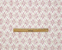 KRAVET MALINA AZALEA SOFT RED GEOMETRIC FLORAL MULTIPURPOSE FABRIC BY YARD 54″W