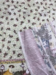 Berry Patch Green Red Yellow Garden Theme Cotton Fabric Nancy Halverson BTHY #51
