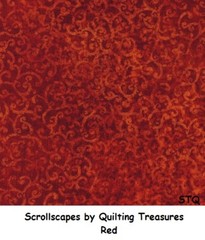 Scrollscapes cotton quilt fabric Quilting Treasures Powder Blue Tonal Scroll