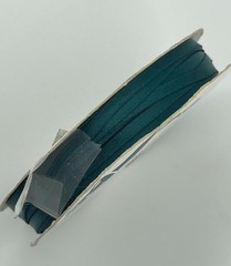 Offray Teal Polyester Ribbon 1/8″ Wide 10 Yards Craft Spool USA Made