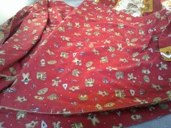Marcus Bros Grandma’s Gingerbread Christmas Tree Skirt – finished on both sides