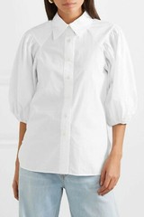 Cotton Blend Poplin Woven Fabric by the Yard French Blue 90GSM [Bedding, Scrubs]