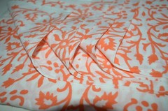 5 Yard Hand Block Fabric Floral Print 100%Cotton NO TARRIF CHARGES 100%✅ZK_200