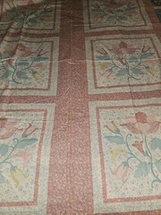 Lot Of 12 VTG Cotton Fabric Pillow Panels Lighthouse ,Farmhouse & Flowers Read