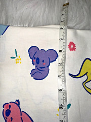 Australian Baby Animal Fabric BTHY 18 x 63″ W Koala Kangaroo Kookaburra Etc