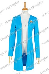 Costume for Star Trek The Next Generation Cosplay Beverly Crusher Trench Coat