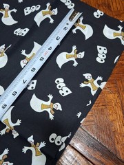 Ghosts Boo Halloween Fabric Signature Classics by Oakhurst Textiles, 52″L Cotton