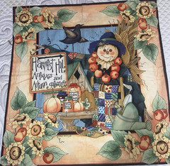 Door/wall Panel Fall Harvest Panel 30×30″