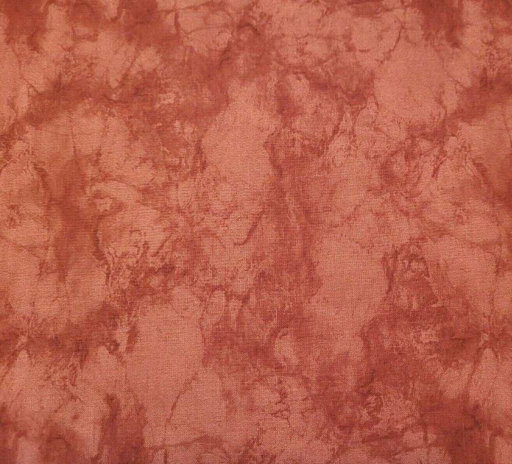 Marble Blender Print BTY Tonal Tone On Tone Rust