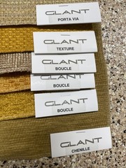 Glant Fabric lot of 42 Large Squares Scrapbooking Crafts 12×12