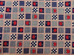 Americana Apple Plaid 1994 from Fabric Traditions #1309 31″