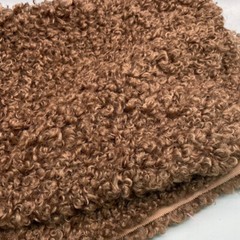 Curly Plush Faux Sherpa Fleece Fabric ry DIY Toy Doll Material 40 45CM