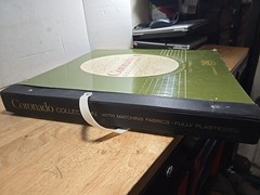 Large Vintage Salesman Fabric Wallpaper Sample Book with Samples