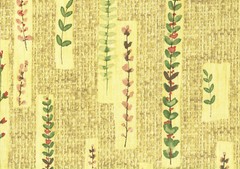 Covington Fabrics Yellow Green Red Brown Cotton Drapery Upholstery