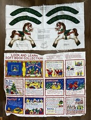 6 Lot Holiday Pattern Ready To Cut Out & Sew Halloween Witch Christmas Fall