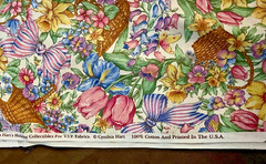 VTG Cynthia Hart Holiday Collection VIP Springtime Packed Florals Easter 22X13″