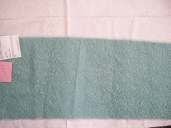 German Mohair for Bearmaking, Teal, 5/8 Semi Sparse Curley Matted 28″ x 12″