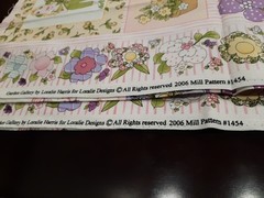2 PanelsGarden Gallery 2006 Loralie Harris Loralie Cotton Fabric 23″ x 44″