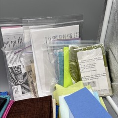 Large Lot Of Random Assorted Quilting Fabric